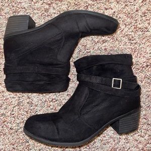 Black booties